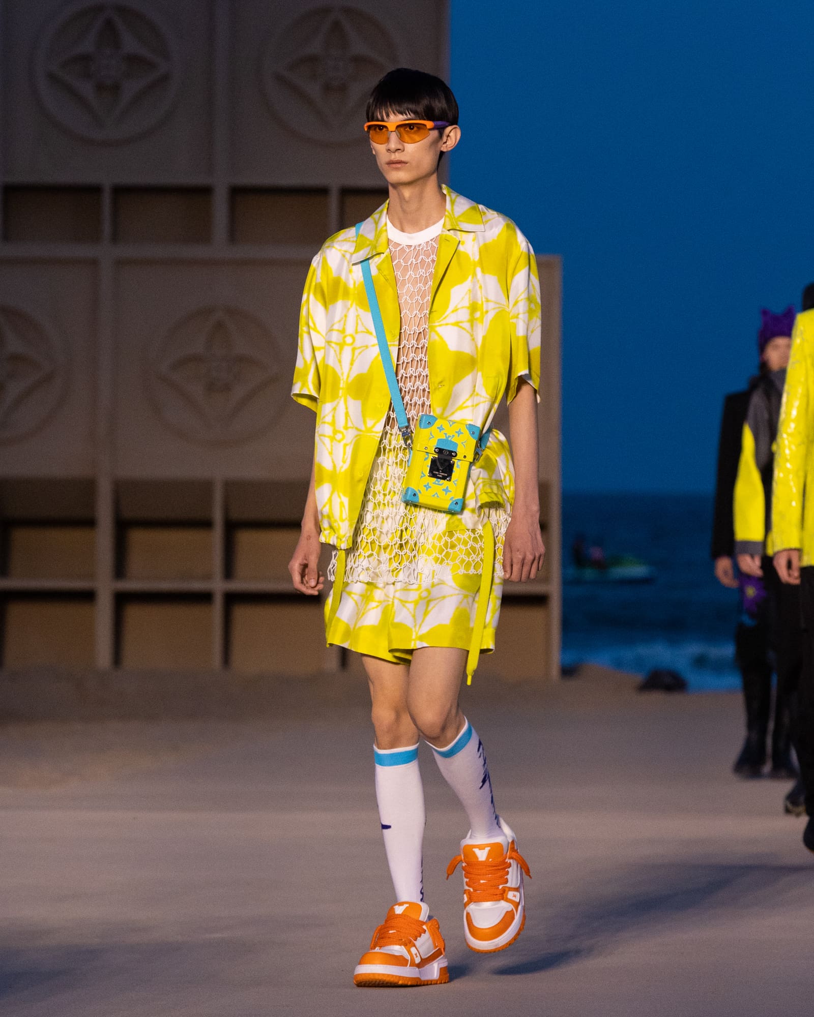 A look at all the elements at the Louis Vuitton Men's SS23 Spin