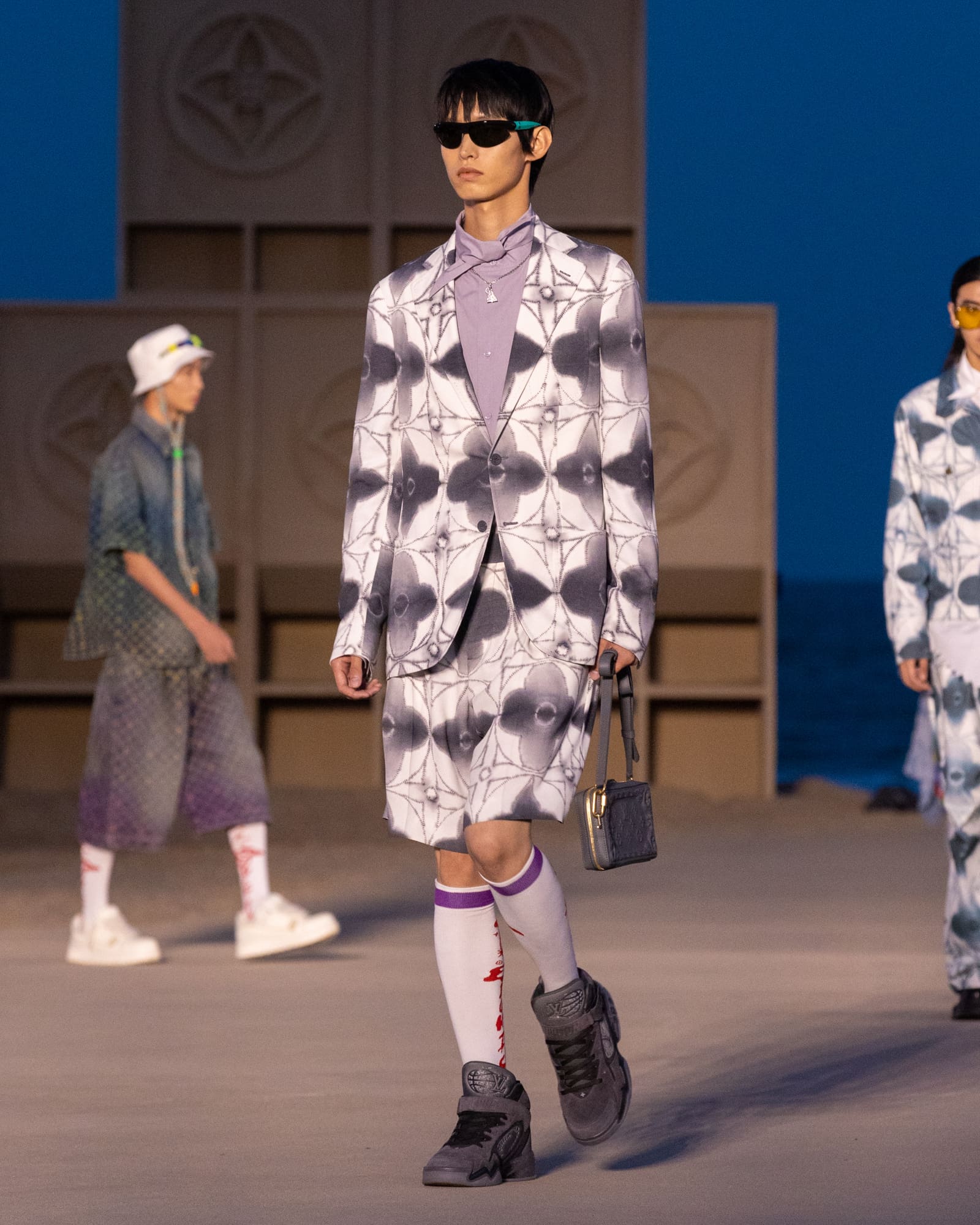 A look at all the elements at the Louis Vuitton Men's SS23 Spin