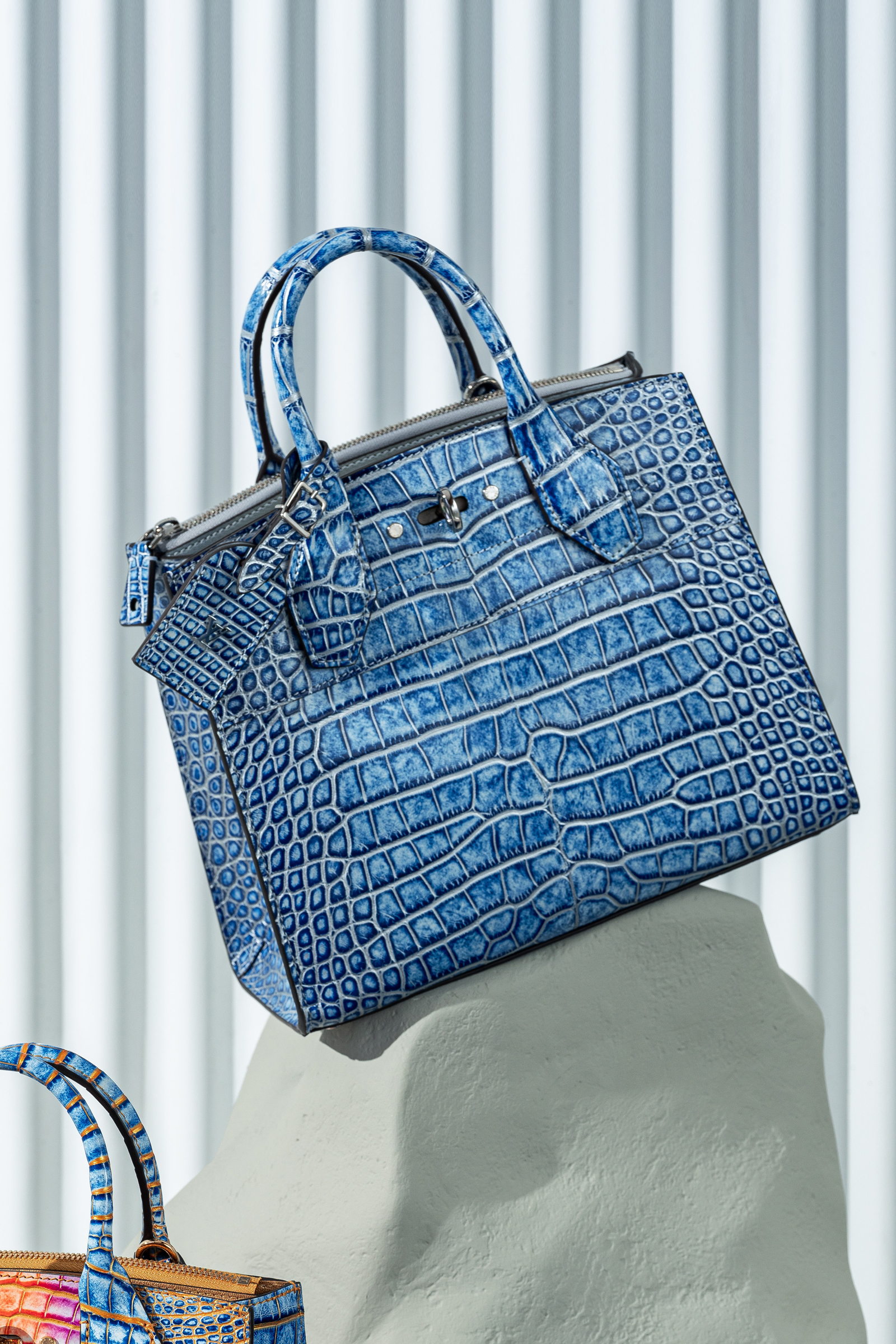 Discover A Rainbow In Louis Vuitton's Ultra Luxurious Exotic Skin Handbags