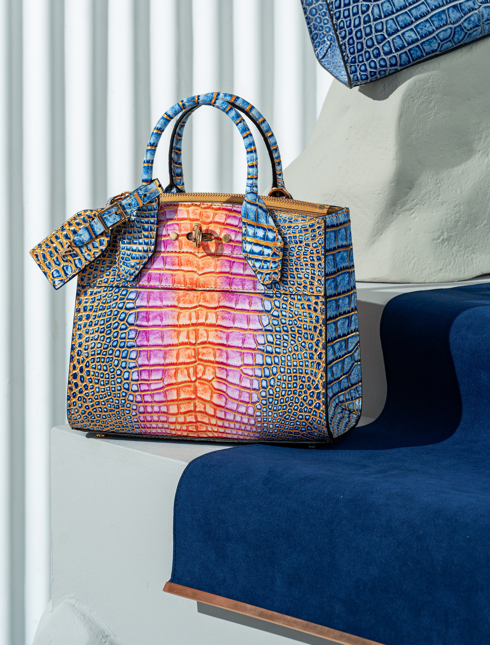 Louis Vuitton Capucines BB Black Snakeskin Handle Bag, ENTIRE Designer Bag  Collection Video