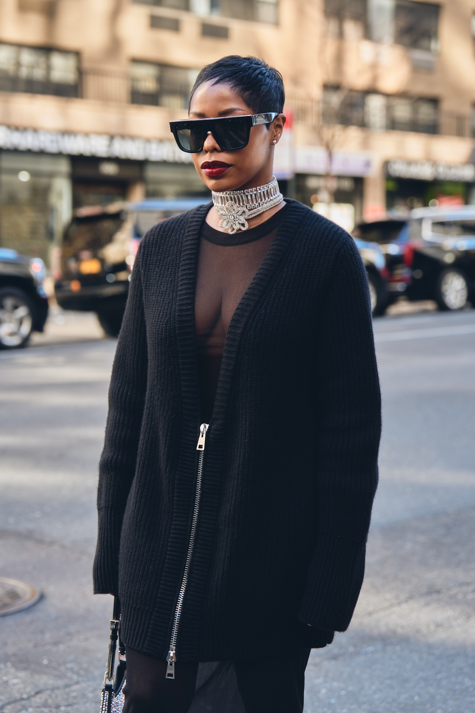 Maxed Out Chokers on New York Fashion Week