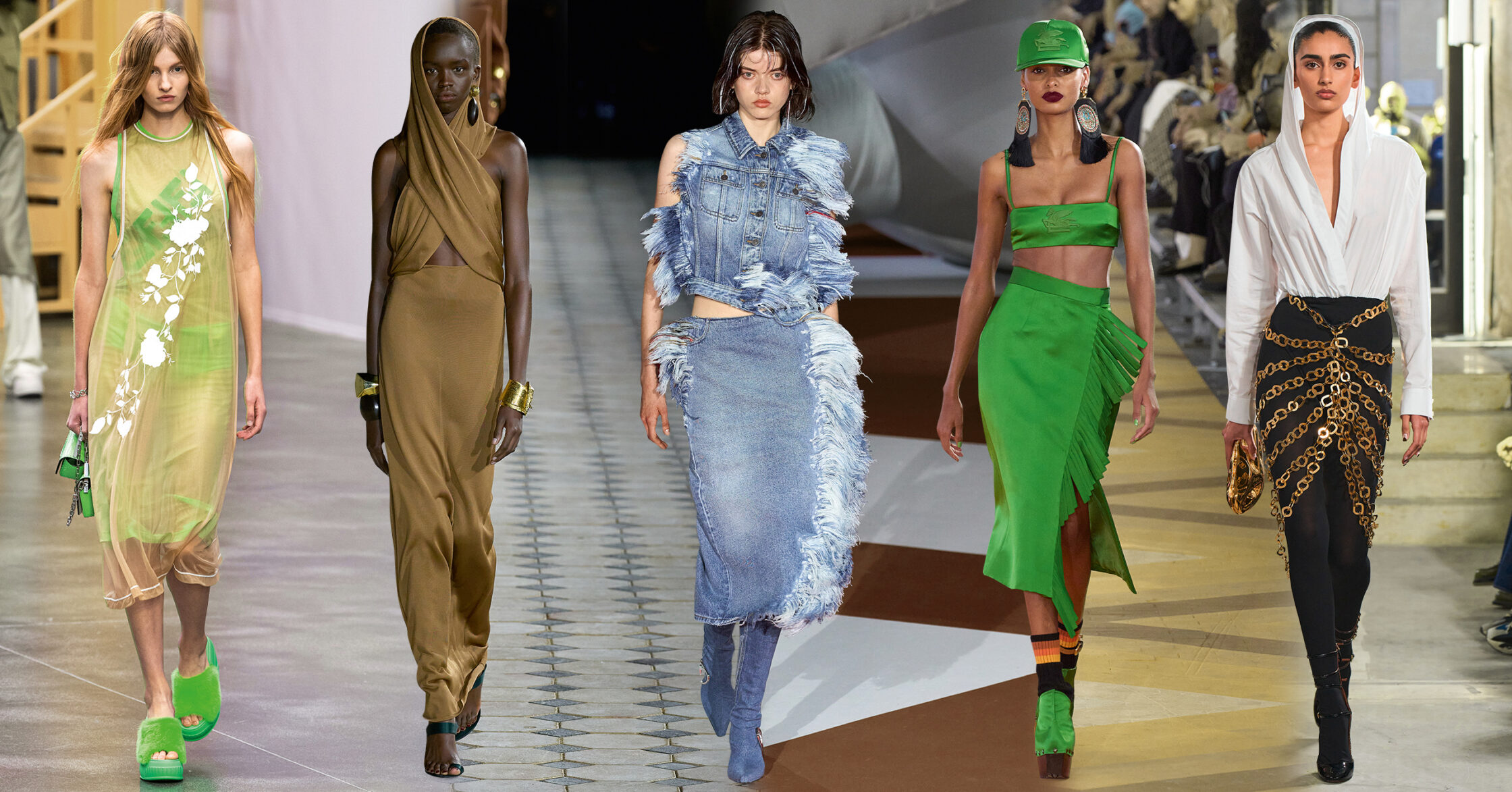 From Reconstructed Denim To Verdant Greens, These Are The Freshest ...