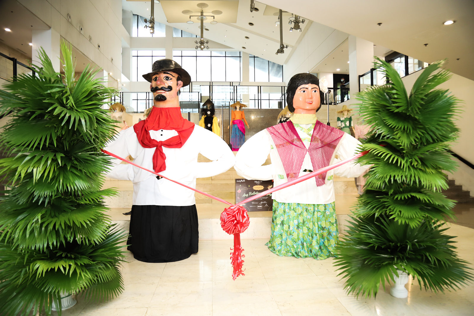 Higantes in ternocon exhibit in Greenbelt 5, Ayala Museum, and the Glorietta Activity Center