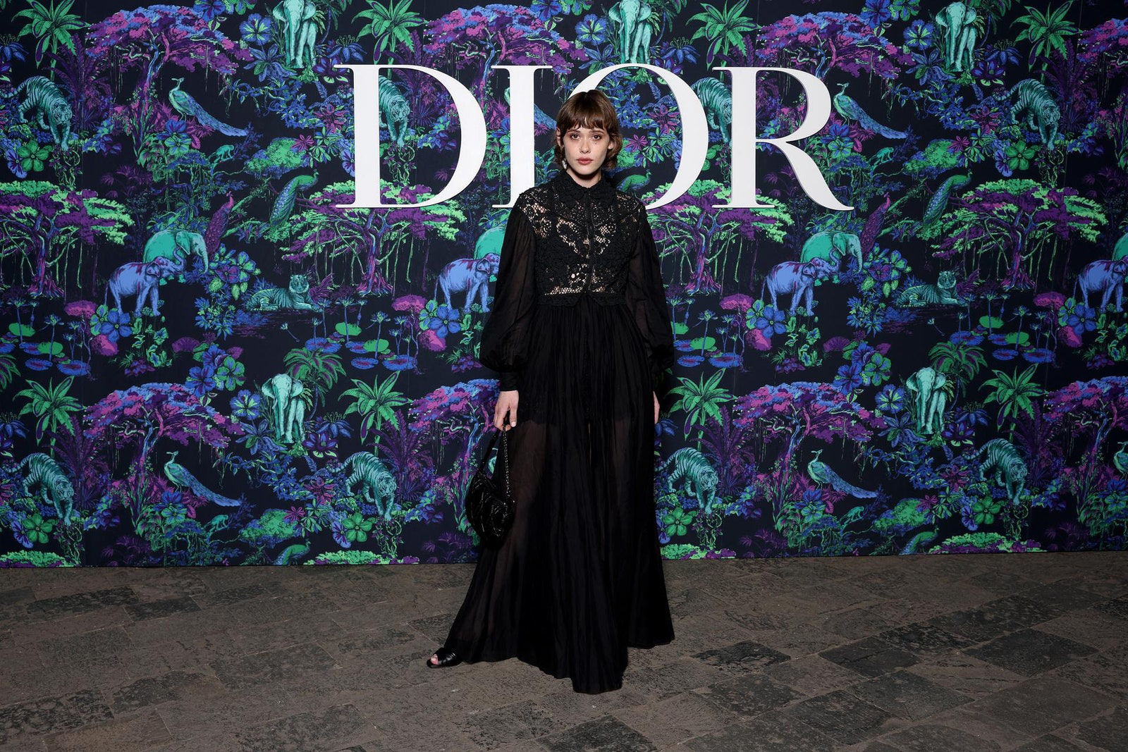 Street style, Zita d Hauteville arriving at Dior Fall-Winter 2023
