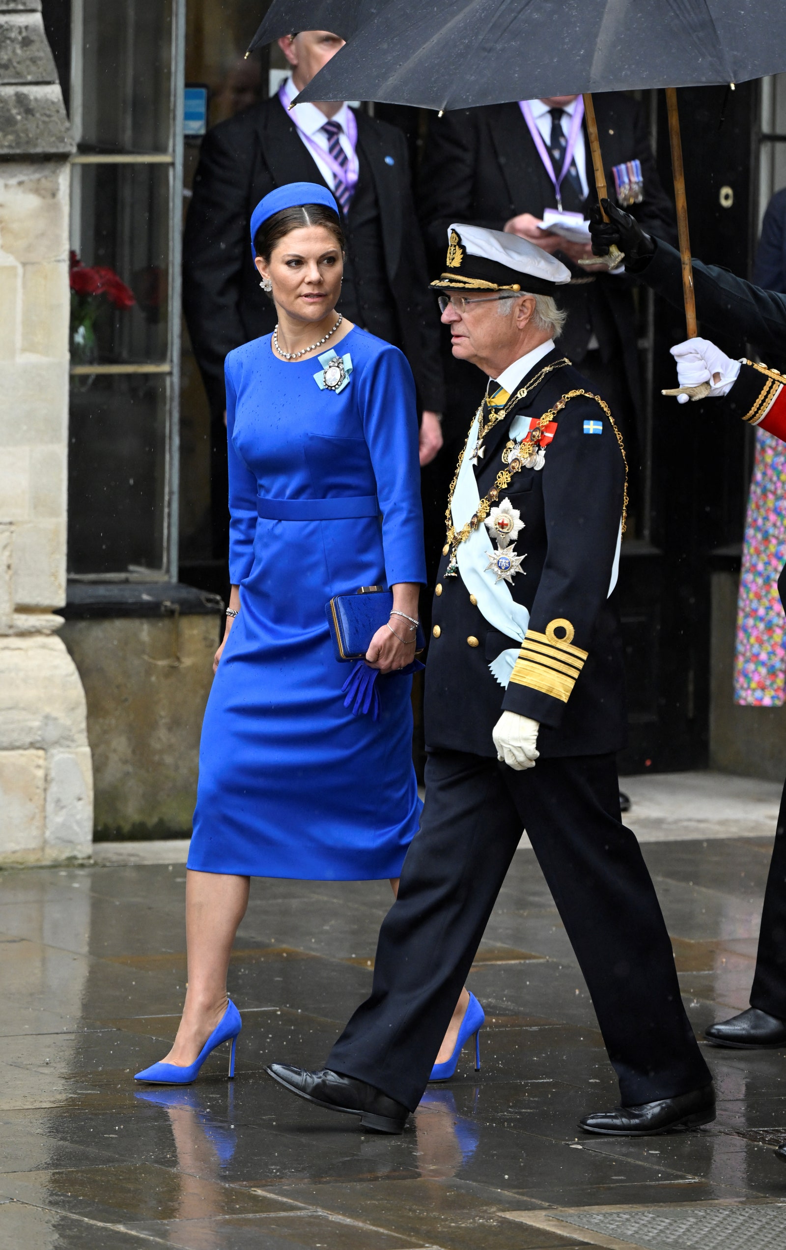 King Carl XVI Gustaf and Crown Princess Victoria of Sweden