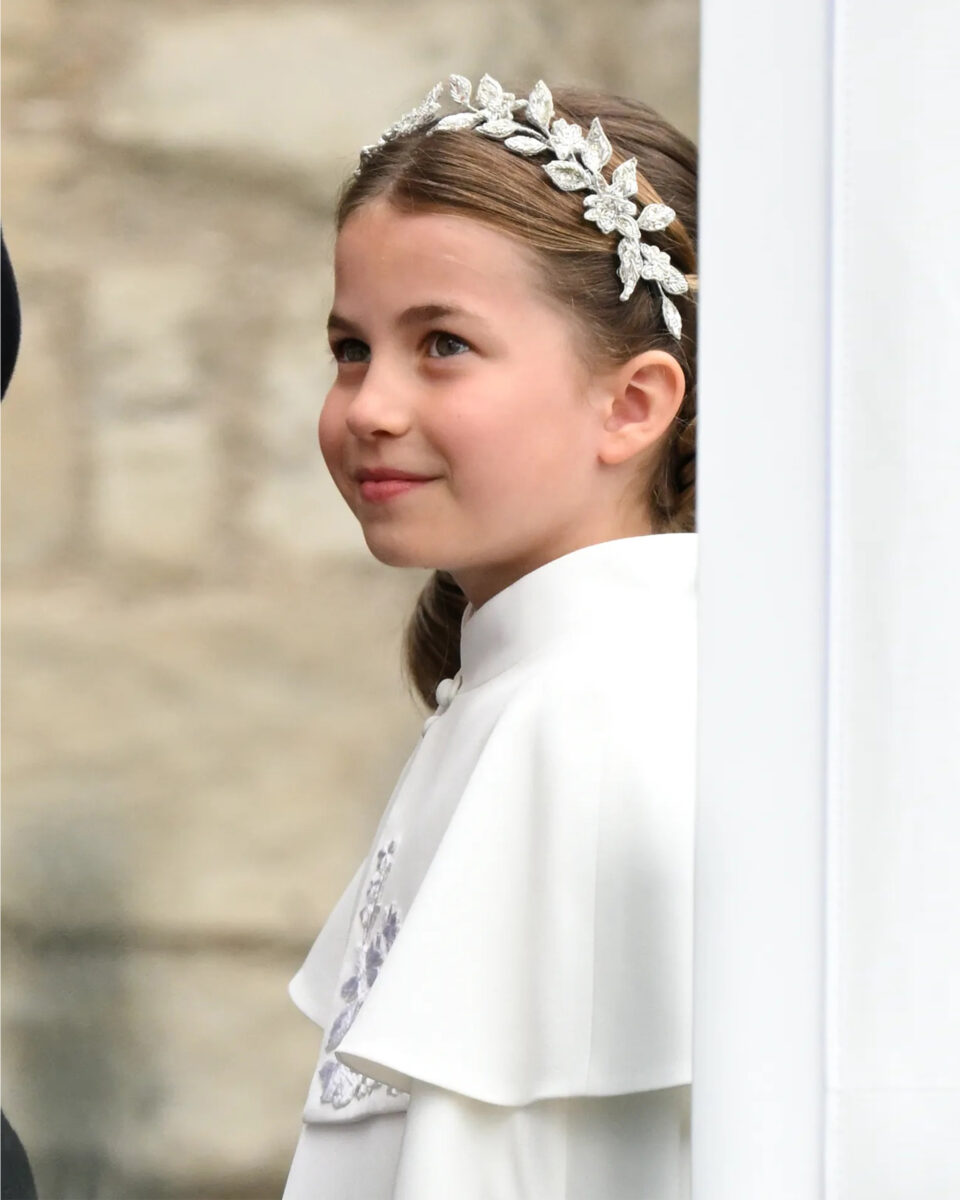 Princess Charlotte arrives at Westminster Abbey for the Coronation of King Charles III and Queen Camilla on May 06, 2023 in London, England.Karwai Tang/Getty Images