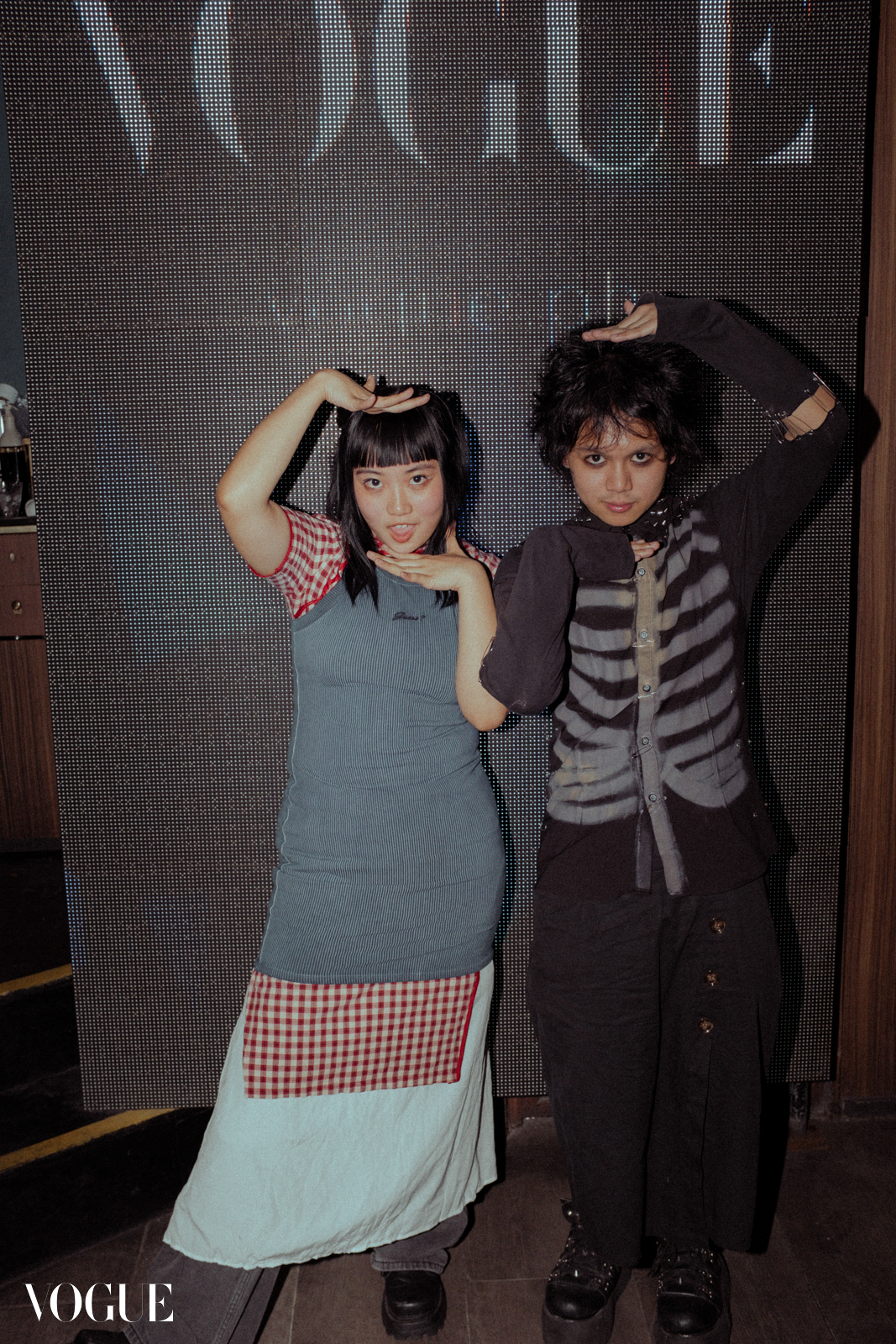 ena mori and Zild Benitez In Vogue Philippines Young Blood Party