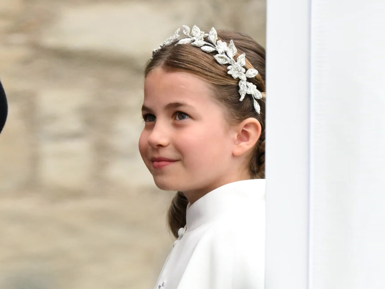 Princess Charlotte arrives at Westminster Abbey for the Coronation of King Charles III and Queen Camilla on May 06, 2023 in London, England.Karwai Tang/Getty Images