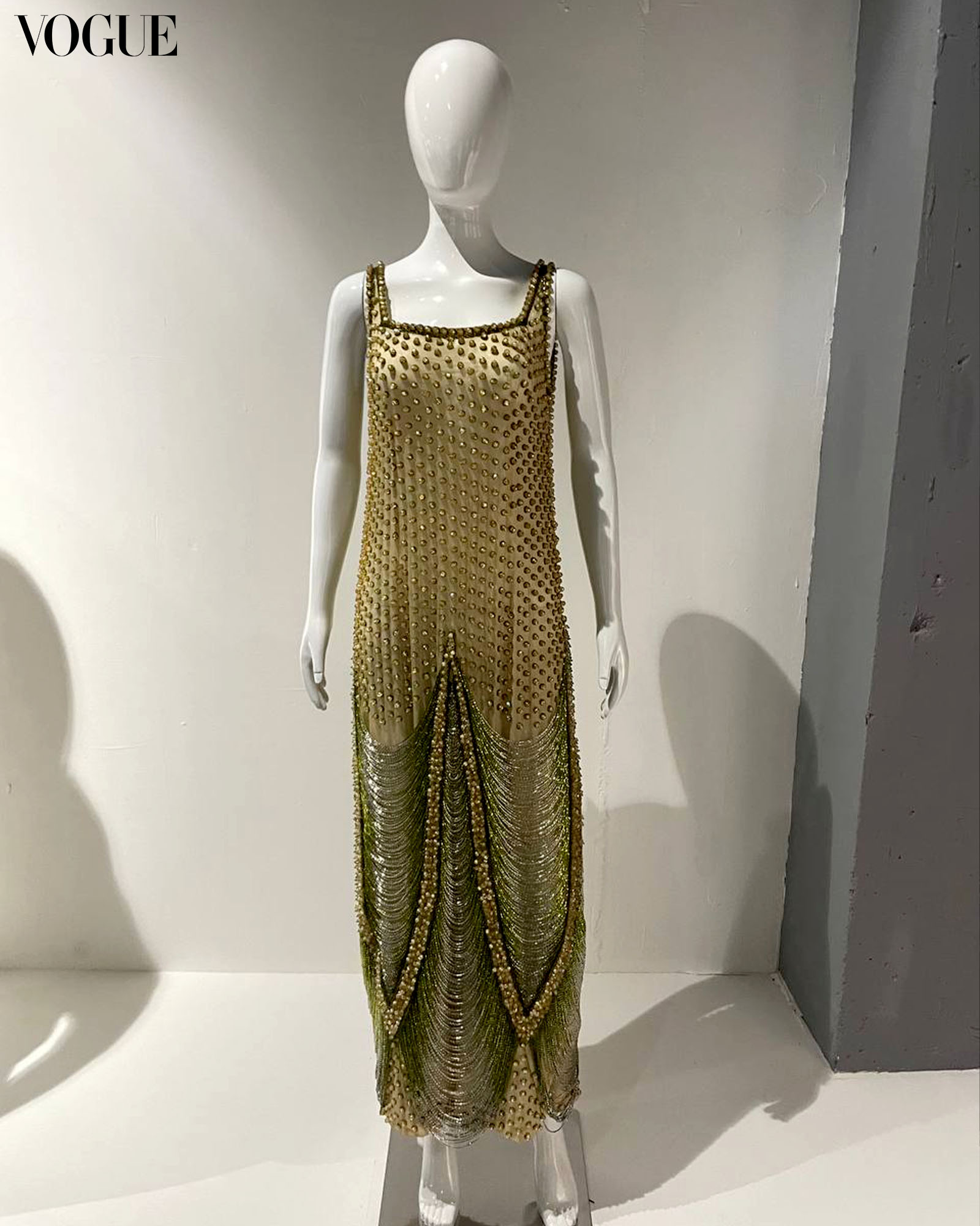 An Audrey Hepburn-inspired dress by Ramon Valera