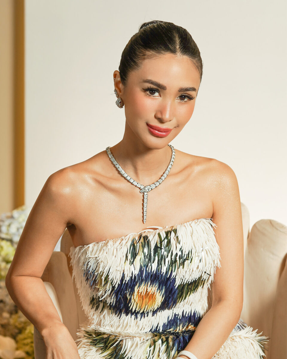 Heart Evangelista is the new brand ambassador of Strokes Beauty Lab's The Complexion Veil Collection. Photo: Miguel Abesamis