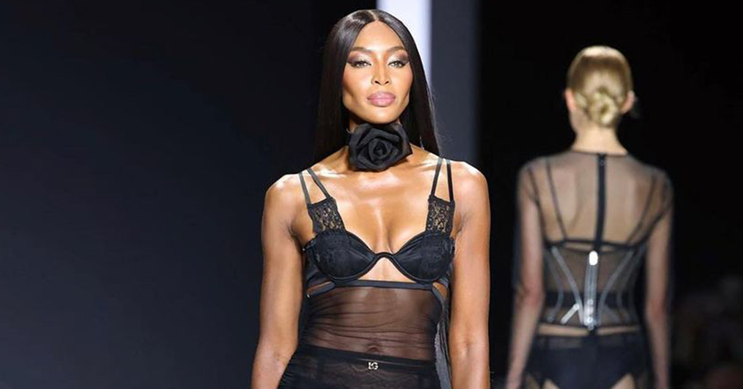 Naomi Campbell's latest lingerie campaign shows a different side