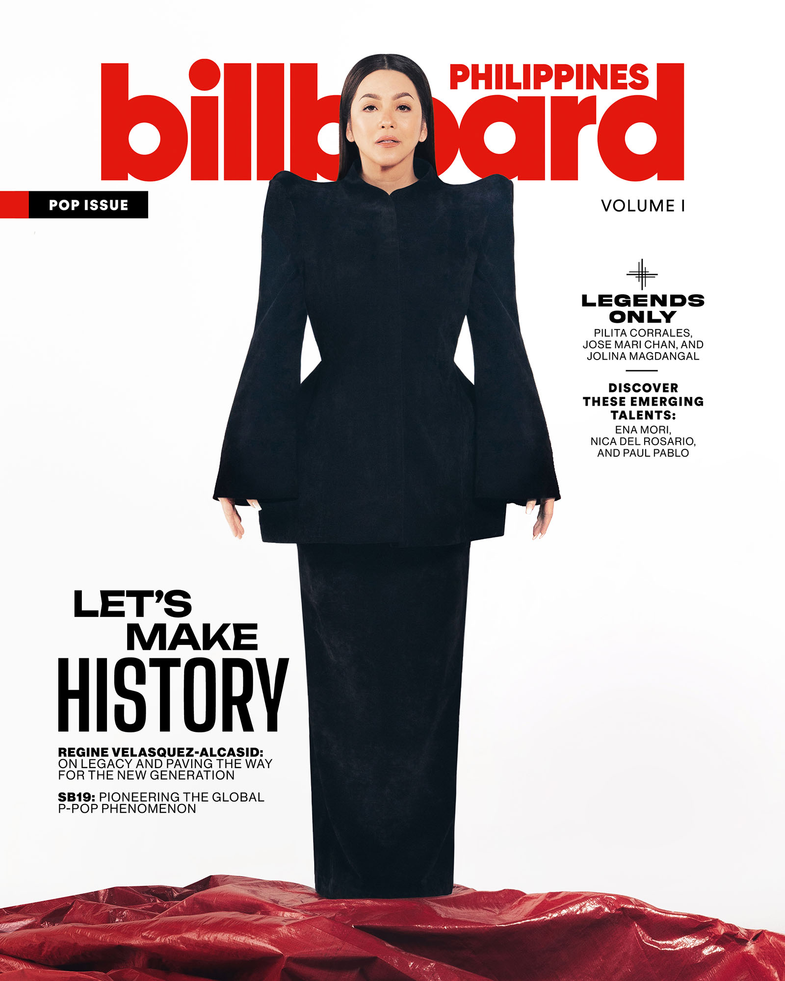Regine Velasquez-Alcasid on the first print issue of Billboard Philippines