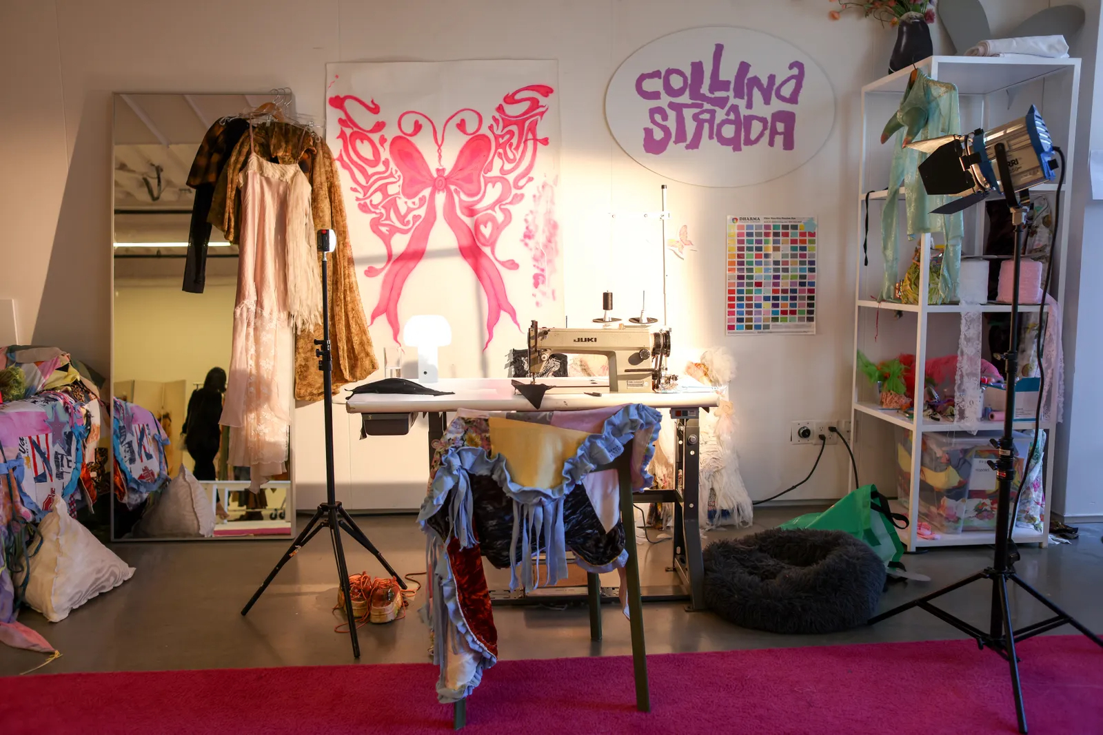Inside the Collina Strada Studio