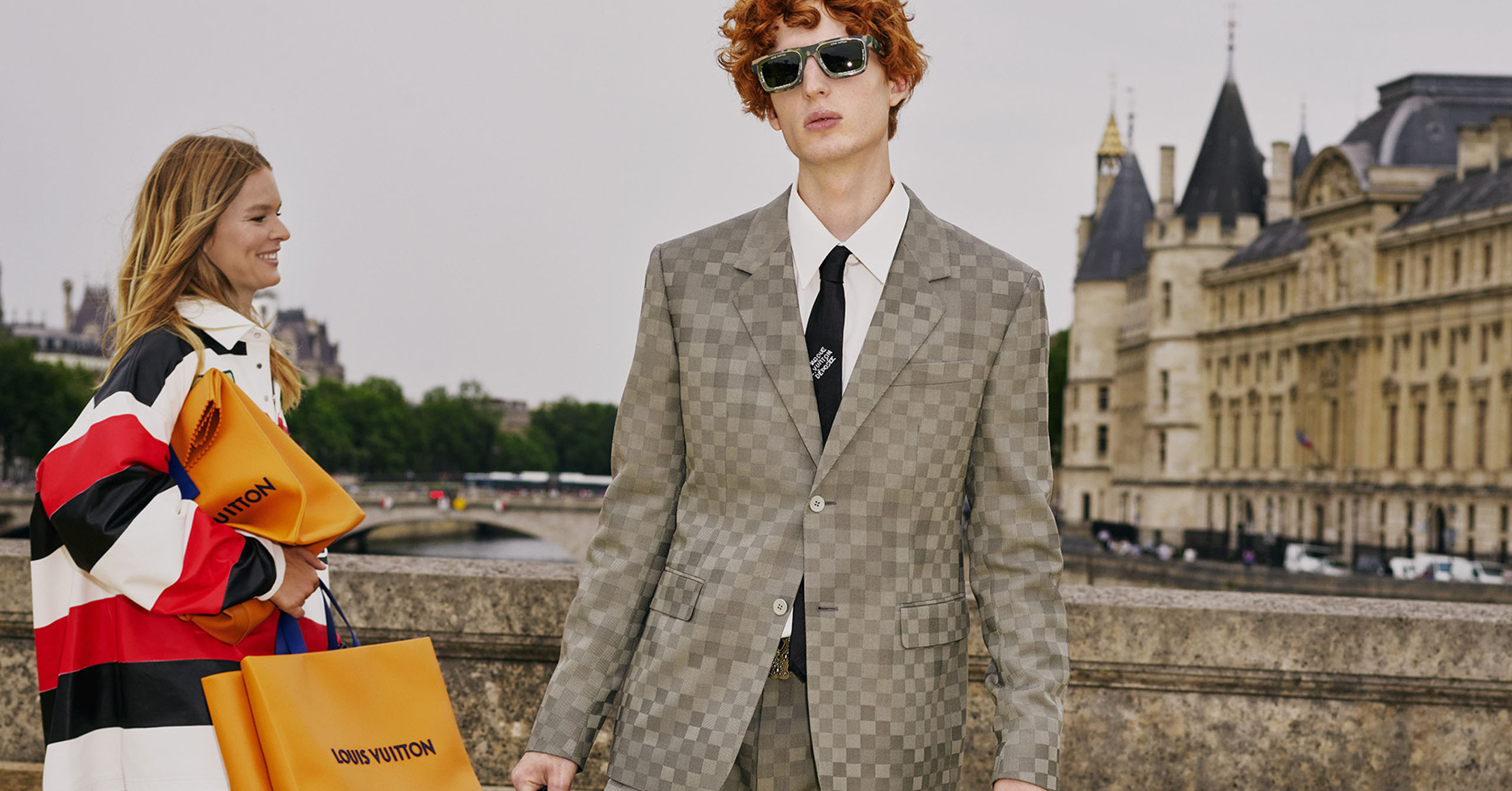 Louis Vuitton Single-Breasted Pont Neuf Suit