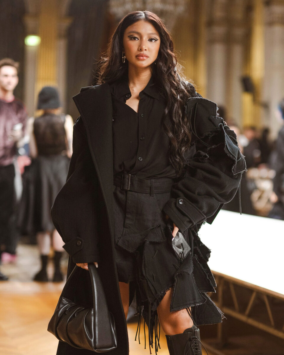 Nadine Lustre Wears Themoire Bags To Paris Fashion Week 2023
