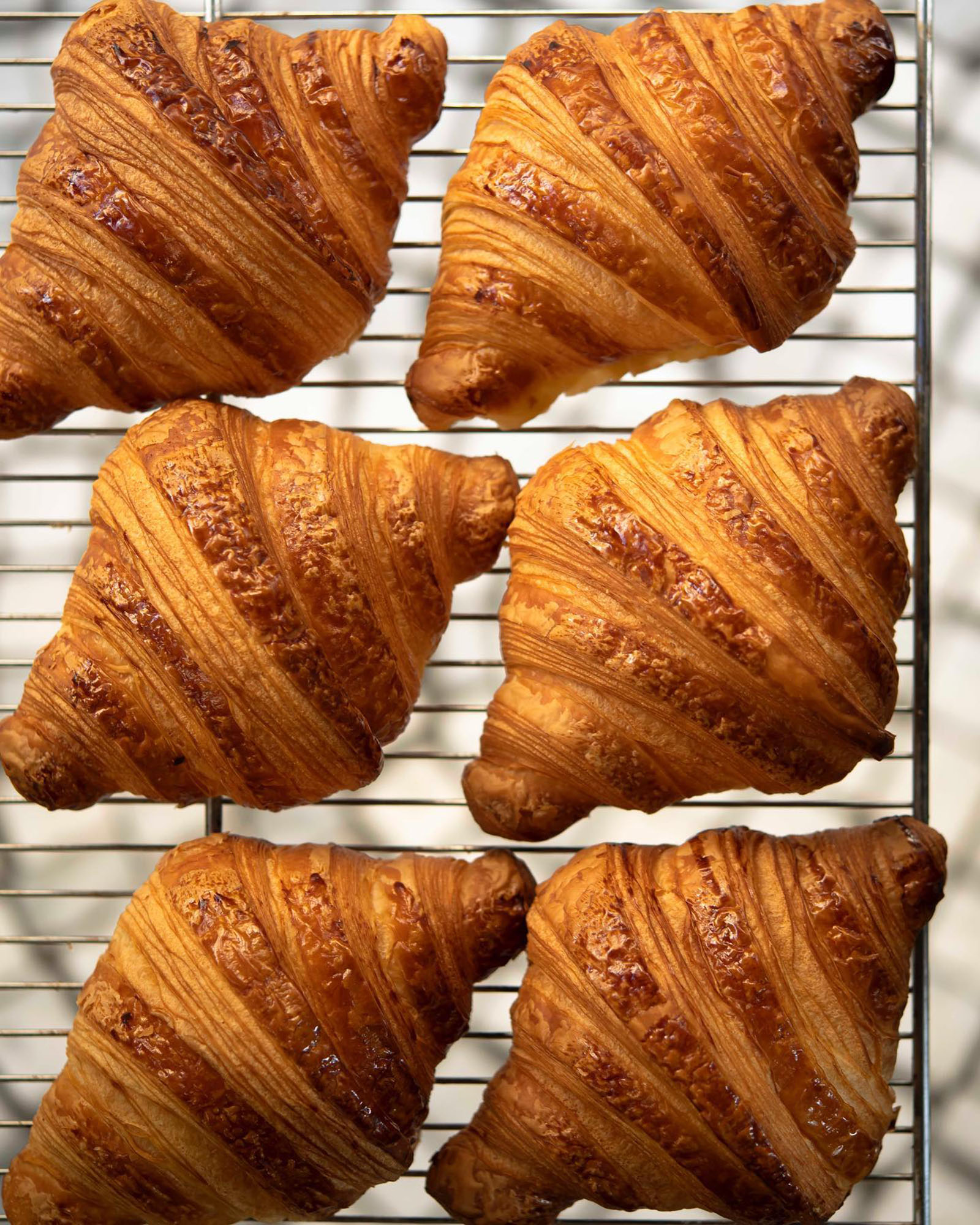 Croissants from Stohrer in Paris.