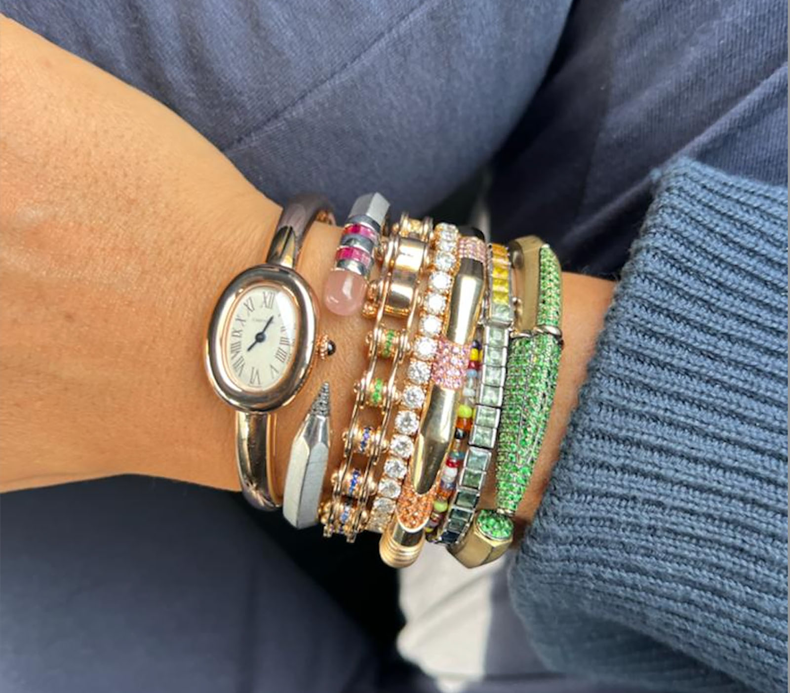 Matching Your Jewelry To Your Watch Is The New Fashion Trend