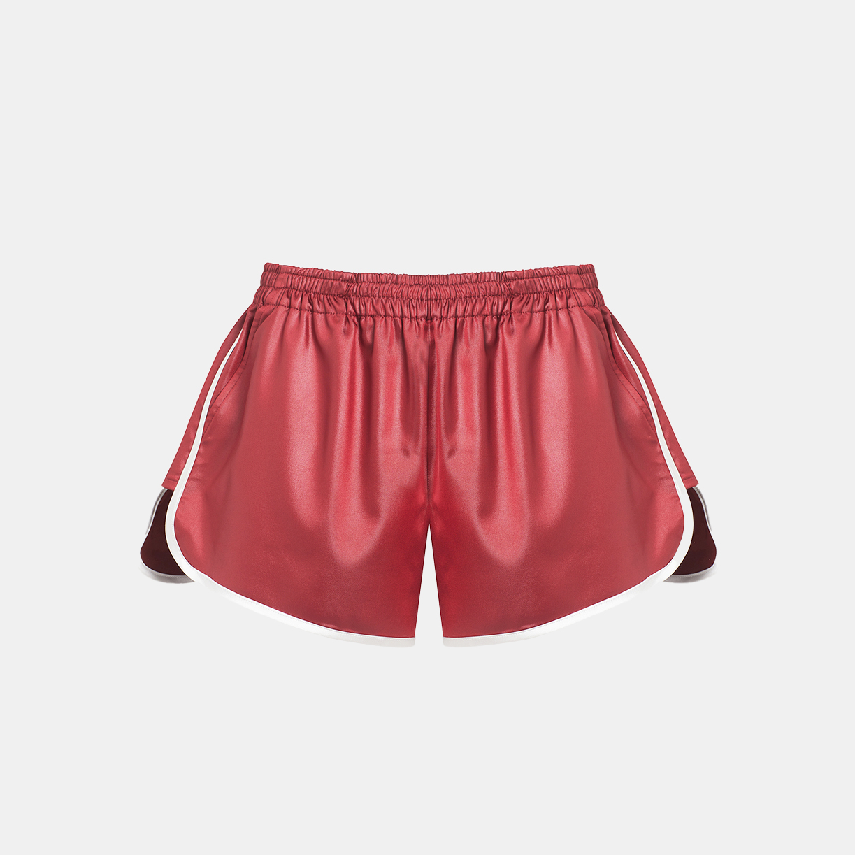 Mango Selection red athletic shorts