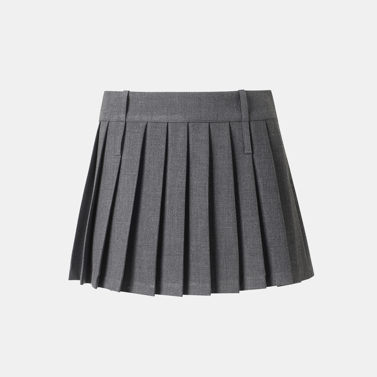 Mango Selection pleated mini skirt