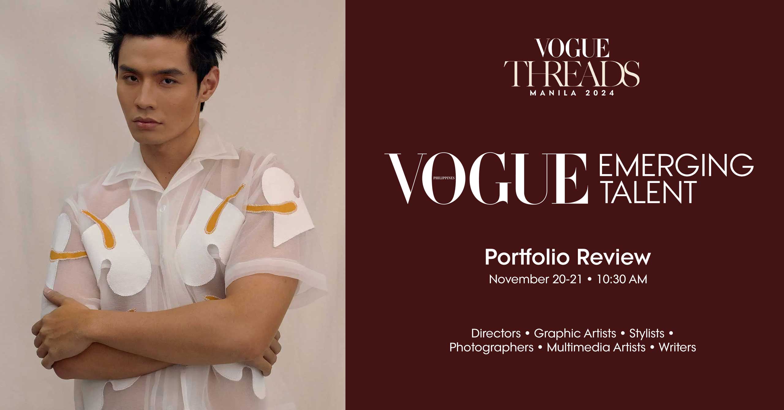 Emerging creatives to showcase work at Vogue Threads Manila portfolio ...