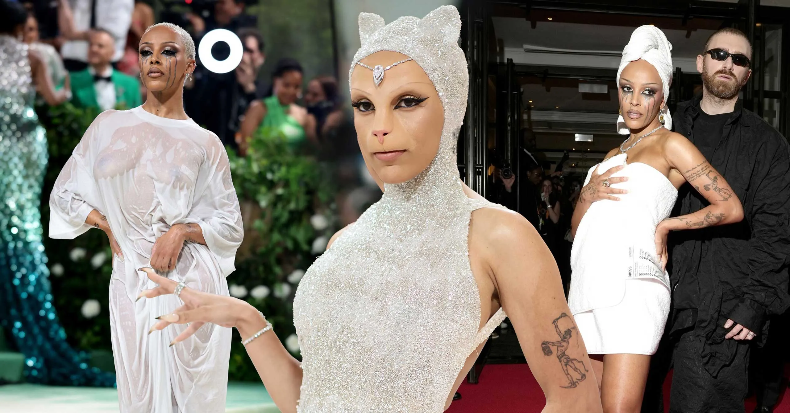 Doja Cat’s Two Met Gala Beauty Transformations Were Instant Classics